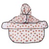 Dog Hooded Raincoat Reflective Waterproof Fashionable Pet Rain Jacket for