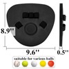 Tebery 4 Pack Baseball Training Glove, Flat Design Foam Fielding
