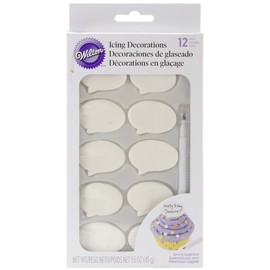 Wilton Icing Decoration, Talking Bubble