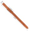 Deselen Leather Weightlifting Straps with Thick Soft Sponge Lining Wrist