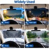 Car Anti-Glare Sun Visor for Daytime Driving – Gray Mounted