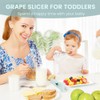 AOOTE Grape Slicer for Baby, Fruit Slicer for Toddlers, Stainless