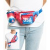 Tipsy Elves American Flag Fanny Packs with Drink Holder -