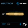 WINMAU Steel Darts Neutron Brass Steel Tip Dart Steel Dart