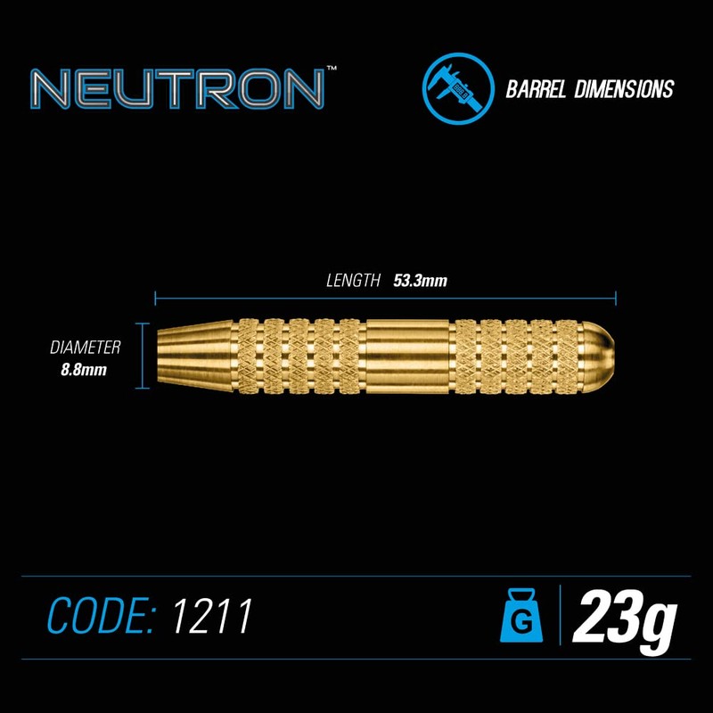 WINMAU Steel Darts Neutron Brass Steel Tip Dart Steel Dart