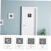 iplusmile No Entry Sign for Indoor Outdoor Use Acrylic Wall