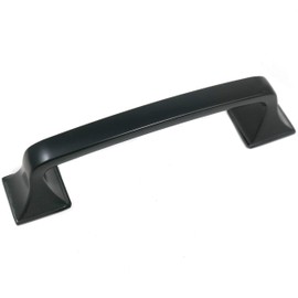Laurey 57120-3.75 Inch - 96mm Inch Newport Cabinet Hardware Pull - Matte Black