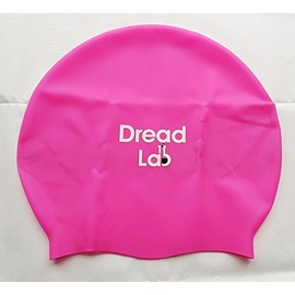 DreadLab - Large Swim Caps (Multiple Colours) Dreadlocks/Braids/Weaves/Extensions … (Shocking Pink, Large)