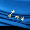 Earring Backs Rubber Earring Backs for Studs, KMEOSCH Hypoallergenic Soft