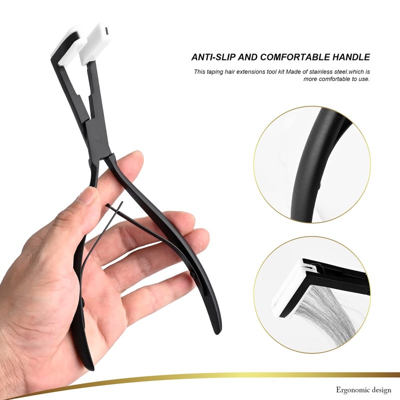 EHDIS Hair Extensions Tools Kit Tape in Hair Extensions Pliers