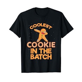 Coolest Cookie In The Batch Dabbing Gingerbread Man Costume T-Shirt
