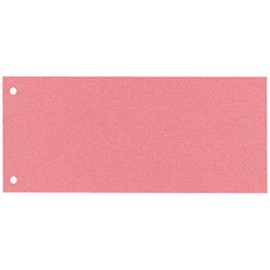 Esselte Leitz dividers, 1/3 A4, pack of 100 red