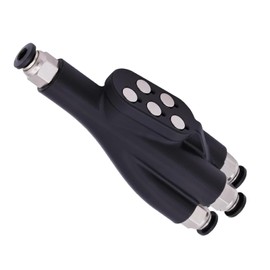 for Bambu Lab X1 X1C P1S P1P 4 in 1 PTFE Adapter Material Pipe Expansion Port AMS Connect 4 Feeding Modules 3D Printer Part