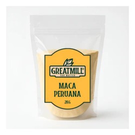 Maca Peruana En Polvo Natural Energizante 2kg | Great Mill