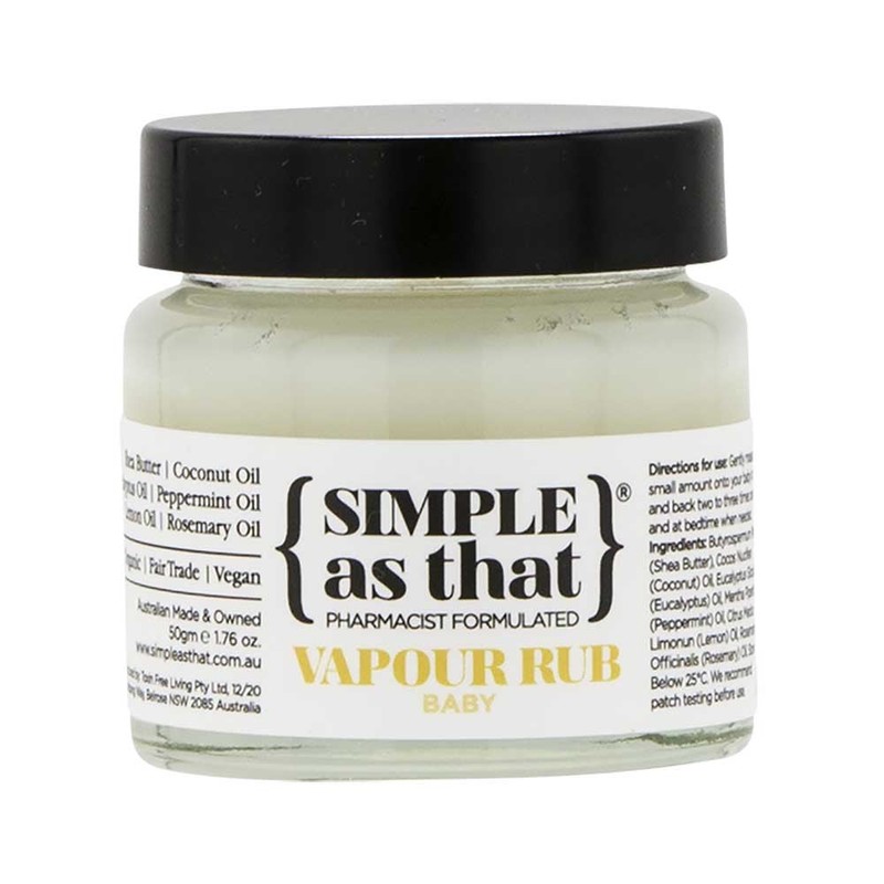 Simple As That Vapour Rub Baby, 50g