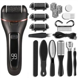 Electric Foot Grinder File Callus Dead Skin Remover Pedicure Tool Rechargeable