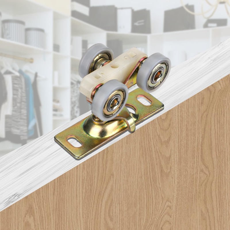 Sliding Pocket Door Hardware Kit, Sliding Door Top Hanger Rollers