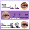 DIY Individual Lash Extensions Eyelashes Cluster Lashes 12-18 mixed D