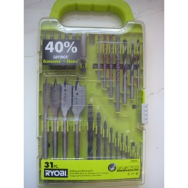 Ryobi  A983102 Drill & Drive Kit   31-Pcs with case. GREAT GIFT- FREE SHIPPING !