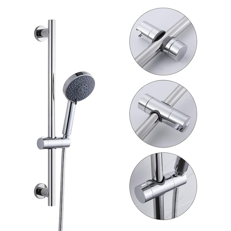 MaoNativey Shower Head Holder for 19-25mm Riser Rail - Adjustable