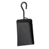 UniFlame Black Fireplace Ash Shovel and Brush Set with Pan