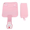 Large Pencil Case Canvas Detachable Portable Large Capacity Pencil Pouch