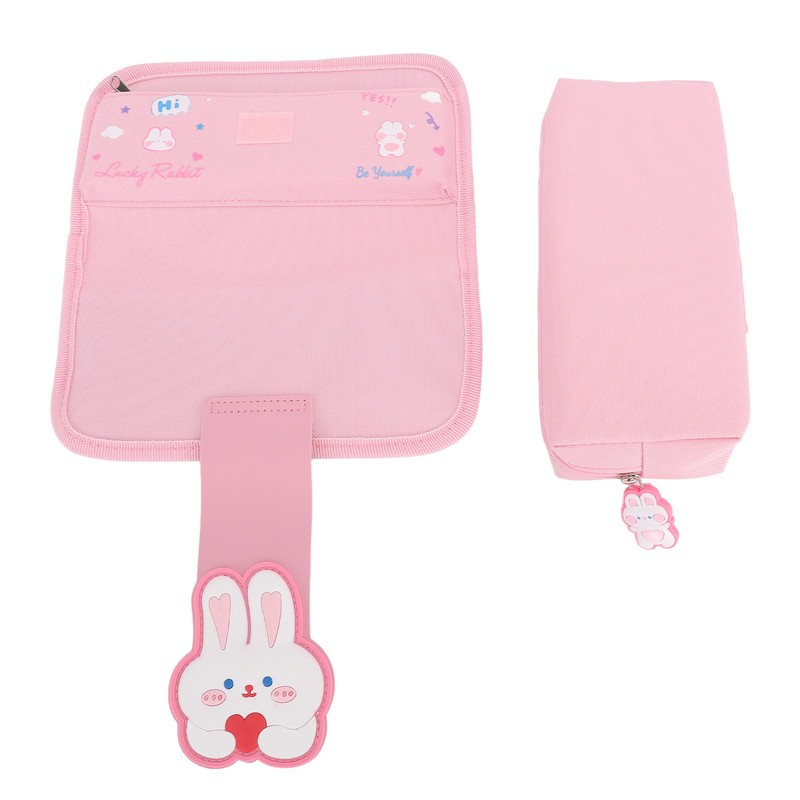 Large Pencil Case Canvas Detachable Portable Large Capacity Pencil Pouch