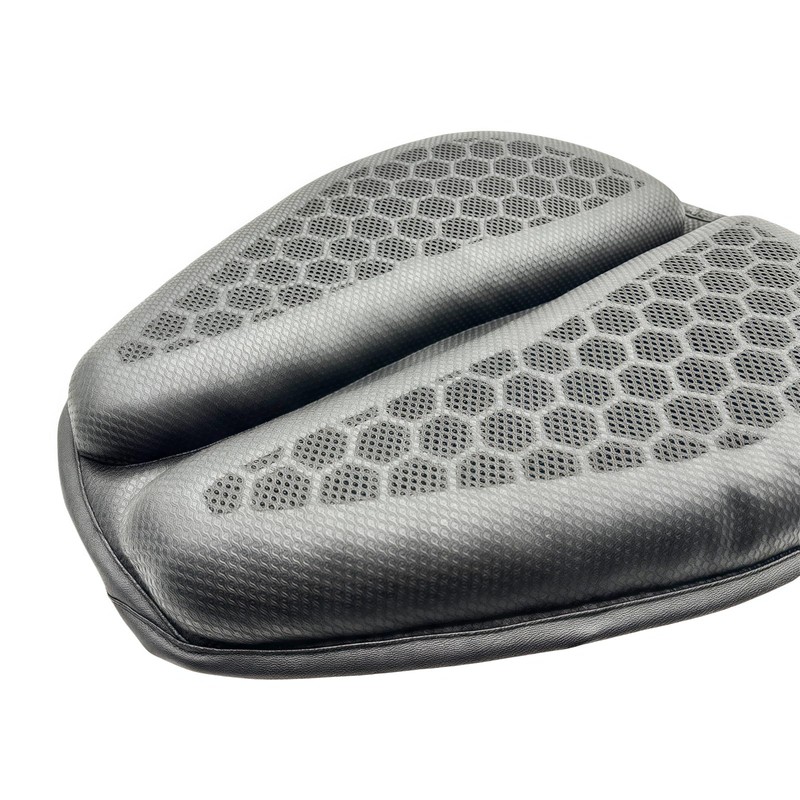 GallopingKnight Motorcycle Gel Seat Cushion - 3D Honeycomb Shock-Absorbing Breathable