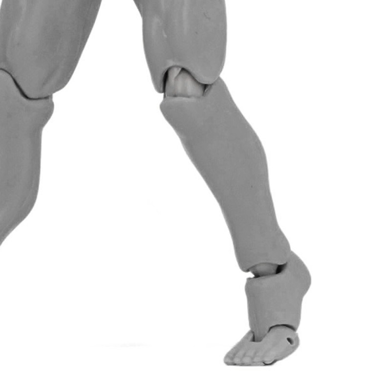 Figure Model PVC Action Figure Drawing Model Movable Joint Pedestal
