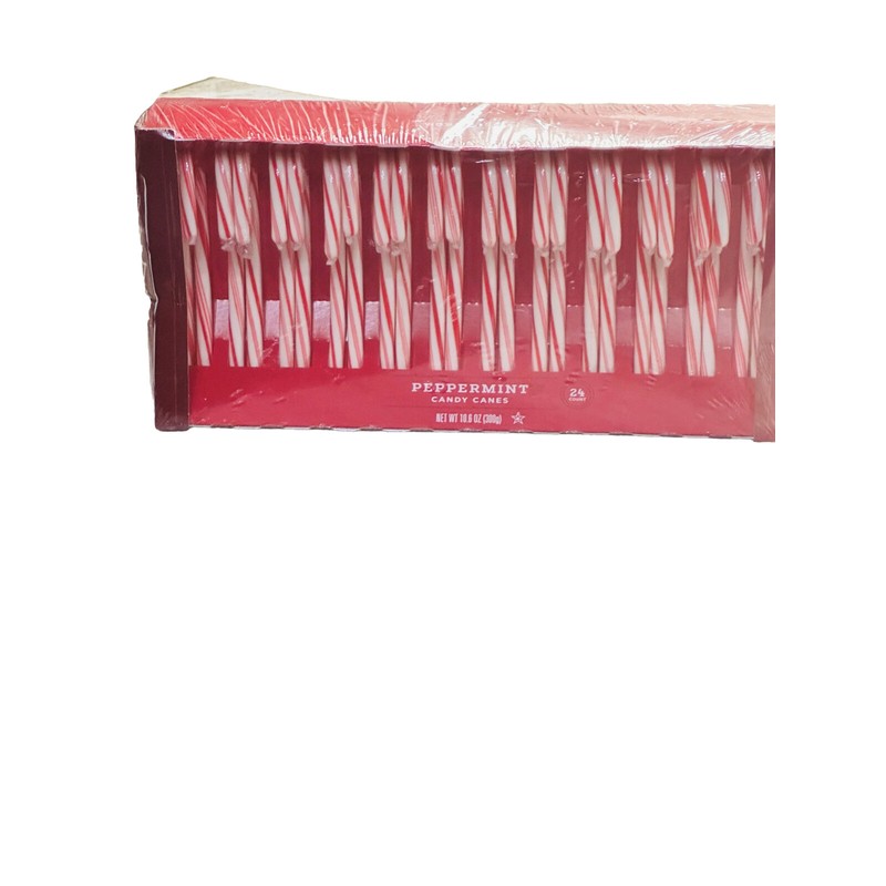 Wondershop Christmas Wondershop Papermint Candy Canes: 10.6oz(300gm)2