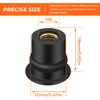 Alpha Rider M6 Universal Motorcycle Rubber Nut with Internal Thread,