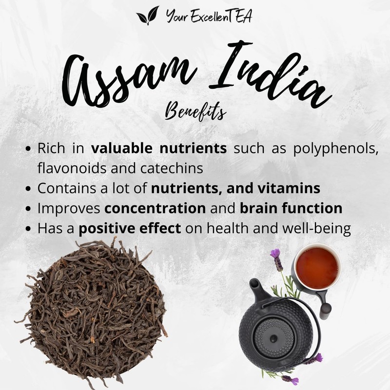 Your ExcellenTEA - Assam India Black Loose Leaf Tea Tippy