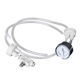 ORFOFE DIY Aquarium Co2 System D201 Generator Kit Air Lock Pressure Gauge Random Color