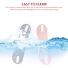 HINFHI 6-Piece Ear-Mounted V-Face Mask, Double Chin Lifter, Simple Solid
