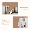 EMKE Smart Radiator Thermostat Kit, Intelligent Heating Thermostat Including Tuya