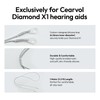 Cearvol Custom-Fit Anti-Lost Lanyard Diamond X1 Hearing Aids, Secure Neck