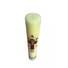 CIRIO PASCUAL  1/2 KILO 11.5 L “x 2” W PASCHAL  CANDLE EASTER WEEK,NEW
