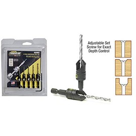 Timberline - 5Piece Countersink Drill Set (TDS-500)