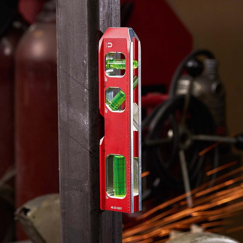 Fits Milwaukee 48-22-5107 Durable Aluminum Standard Compact Billet Torpedo Level
