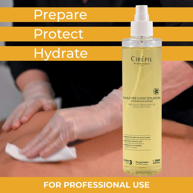 Cirepil - Pre & Post Depilatory Oil - Protects Skin