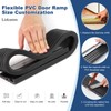 LIEKUMM 3/4" Rise PVC Threshold Ramp for Doorways, 1700 Lbs