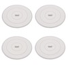 DANCO Flat Suction Sink Stopper, 5 Inch, White, 1-Pack (89042)