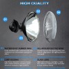 SHENKENUO 7 Inch LED Glass Headlight Round, ORIGINAL CLASSIC LOOK