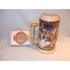 Budweiser 1998 Grants Farm Holiday Stein