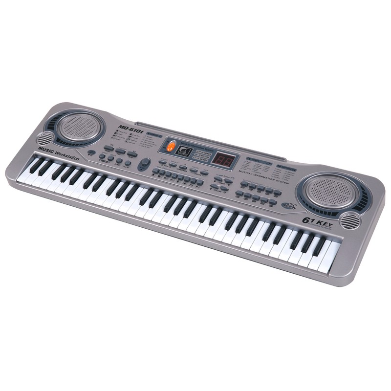 61 Keys Electronic Keyboard Piano LED Music Toy Educational Electone