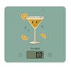 TERRAILLON - T1040 Retro Cocktail Electronic Kitchen Scales Glass Top