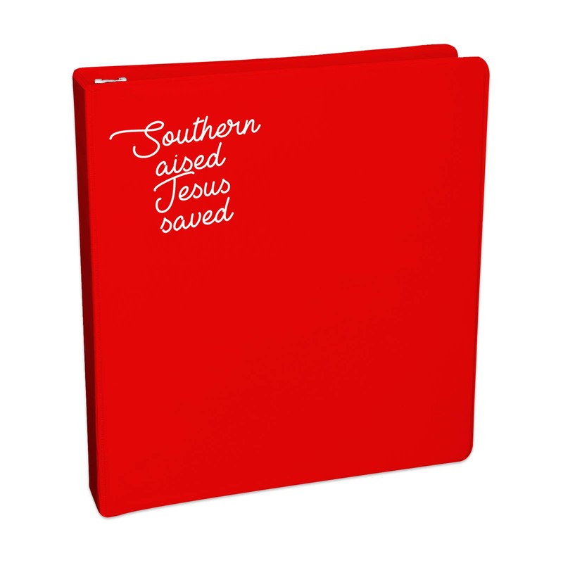 Southern Raised Jesus Saved Sticker Decal Notebook Car Laptop 5.5"