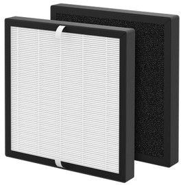 2 Packs P280 P260 Replacement Filters Compatible with TPLMB/YARIKI P280 and AIUZLK P260 Air Cleaner Purifier, 3-in-1 Nylon Pre-Filter,Main Filter and Activated Carbon