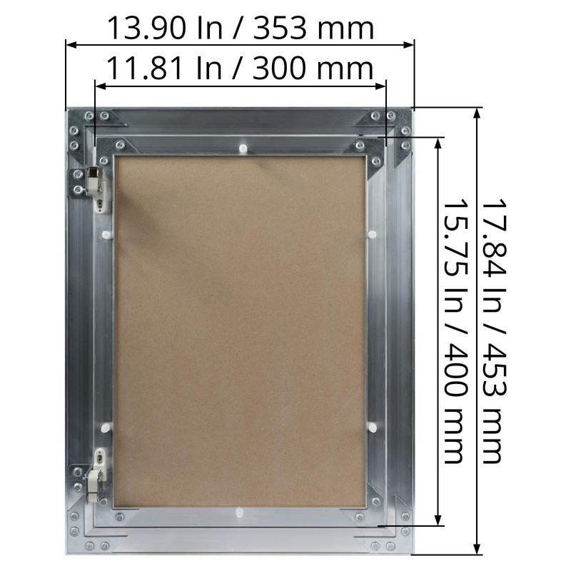 ECOPRO VENT 12" x 16" Inch Aluminum Drywall Access Panel
