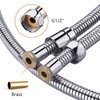 Ibergrif M20109-17 Shower Hose 1.7M, Replacement Shower Hose, Universal Shower
